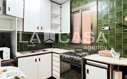 Kitchen of Flat for sale in Badalona  with Balcony