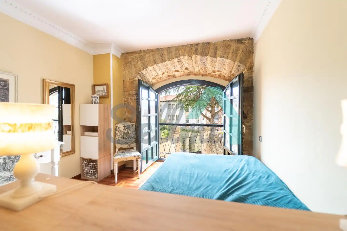 Bedroom of Study for rent in Oviedo   with Heating, Parquet flooring and Furnished