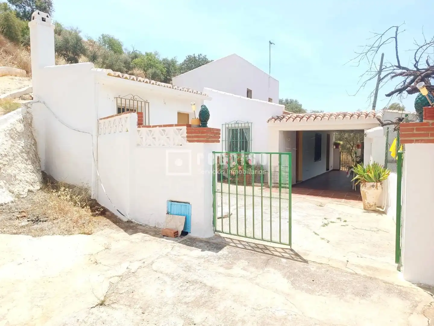 Exterior view of Houses for sale in Almogía  with Terrace, Storage room and Swimming Pool