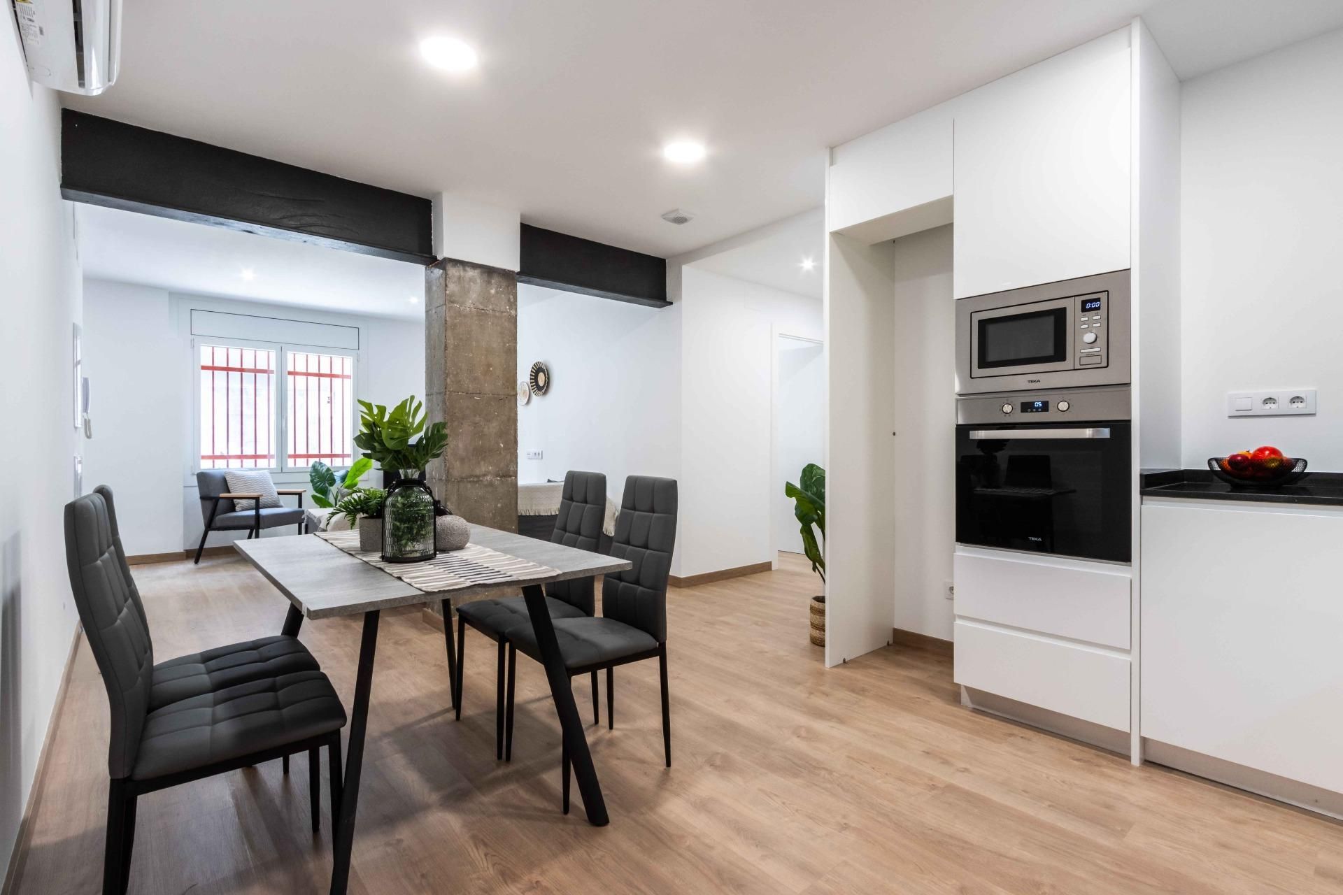 Cocina de Planta baja en venta en Terrassa con Aire acondicionado, Calefacción y Parquet