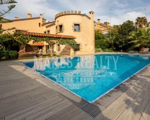 Exterior view of House or chalet for sale in Lloret de Mar  with Air Conditioner, Terrace and Swimming Pool