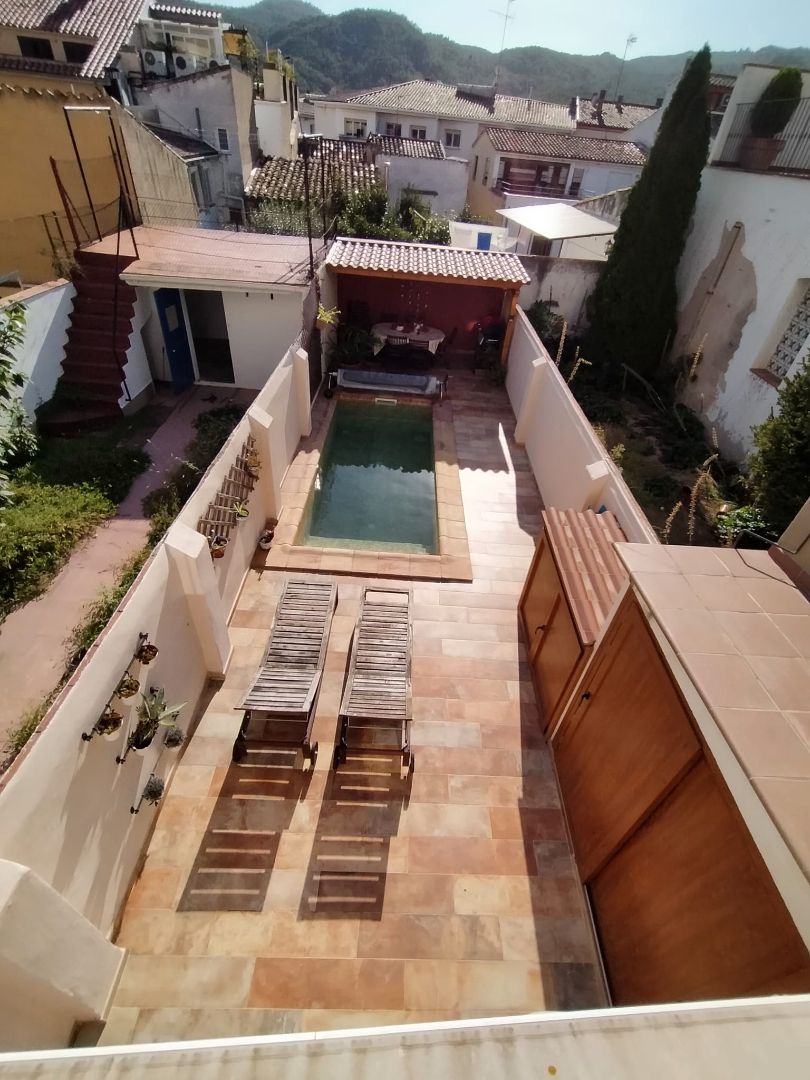Swimming pool of House or chalet for sale in Santa Coloma de Farners  with Heating, Swimming Pool and Oven