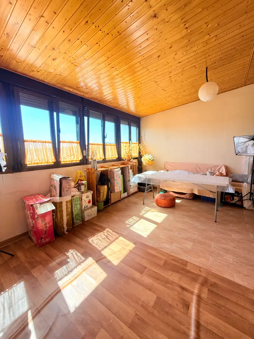 Habitación de Casa adosada en venta en San Sebastián de los Reyes con Aire acondicionado, Calefacción y Jardín privado