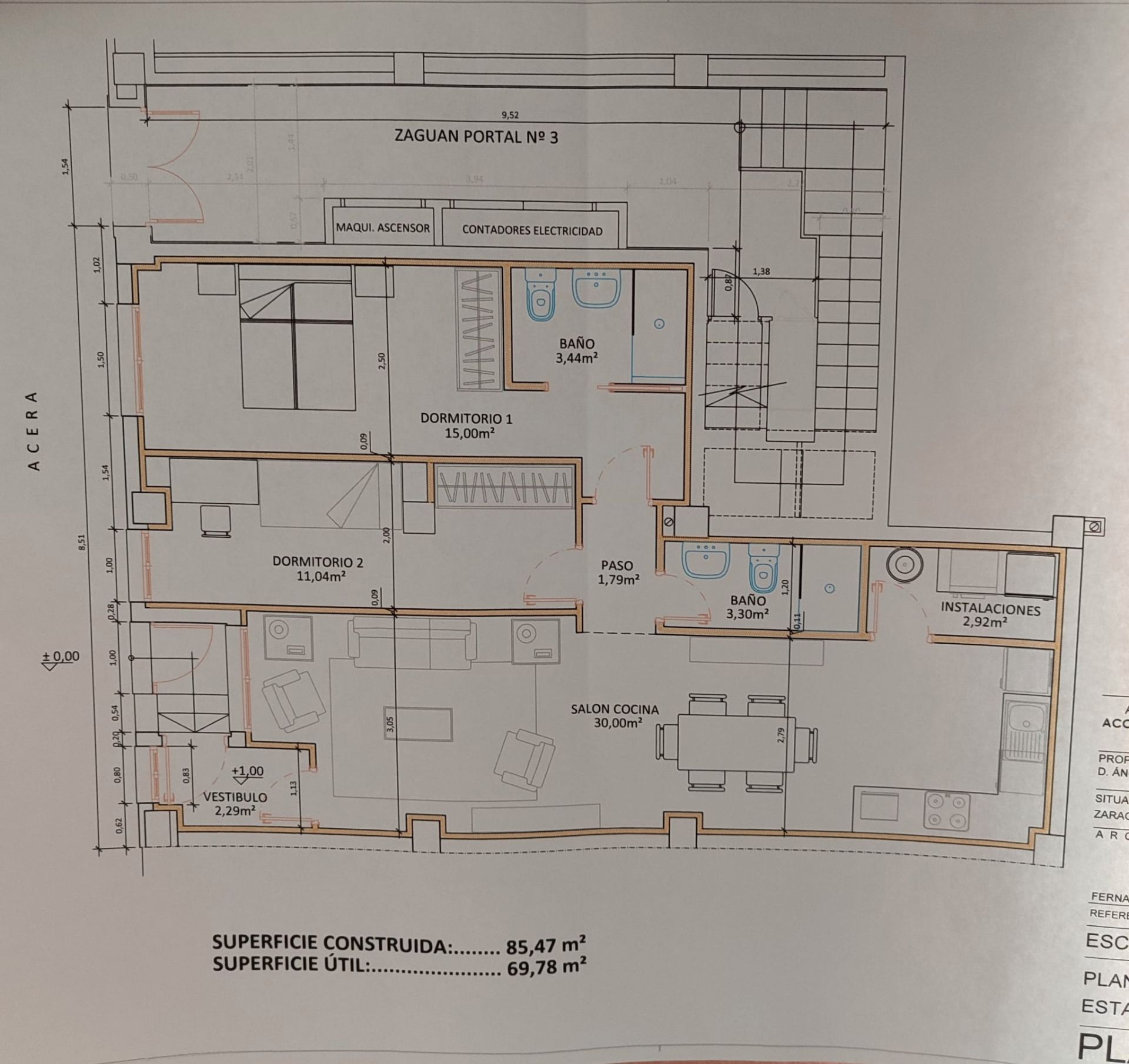 Flat for sale in  Zaragoza Capital  with Air Conditioner, Heating and Parquet flooring