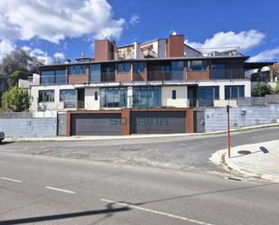 Exterior view of Single-family semi-detached for sale in Ourense Capital   with Heating, Private garden and Terrace