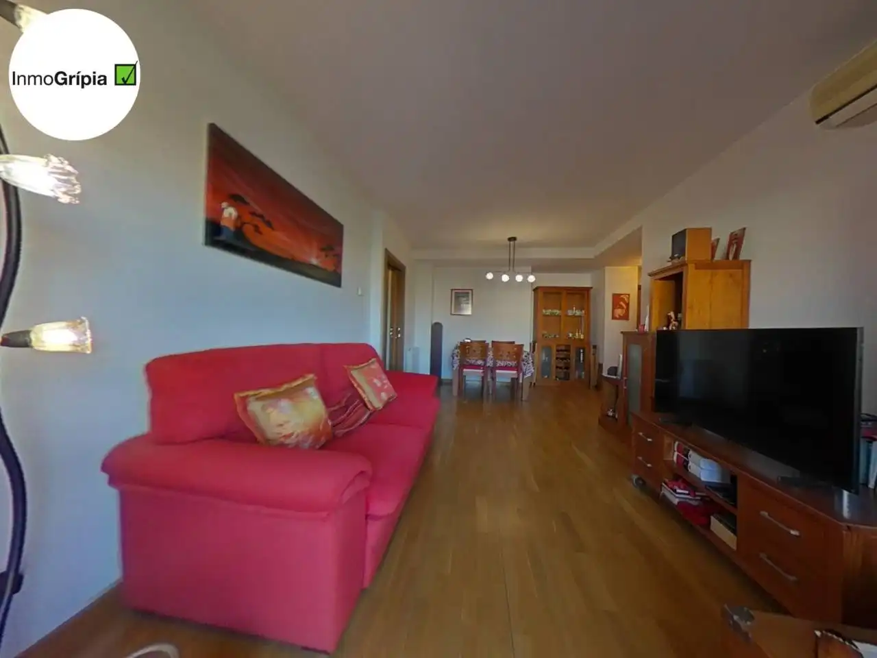 Wohnzimmer von Wohnung zum Verkauf in Terrassa mit Klimaanlage, Heizung und Parkett