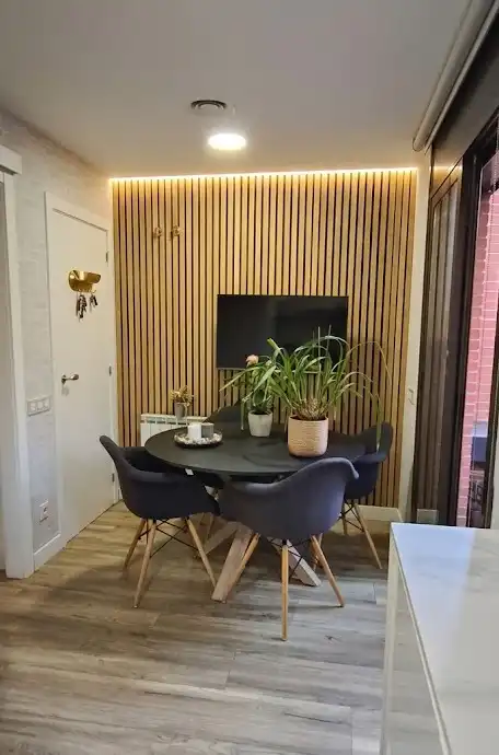 Esszimmer von Haus oder Chalet zum Verkauf in Sant Andreu de Llavaneres mit Klimaanlage, Heizung und Privatgarten