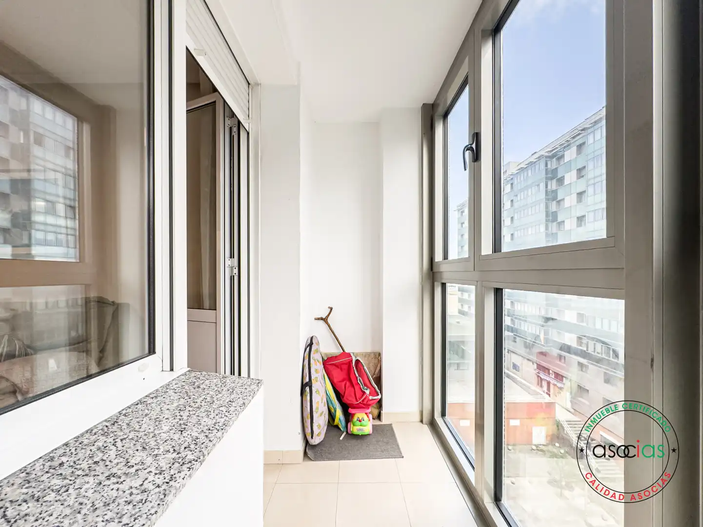Terraza de Piso en venta en Gijón  con Parquet y Terraza