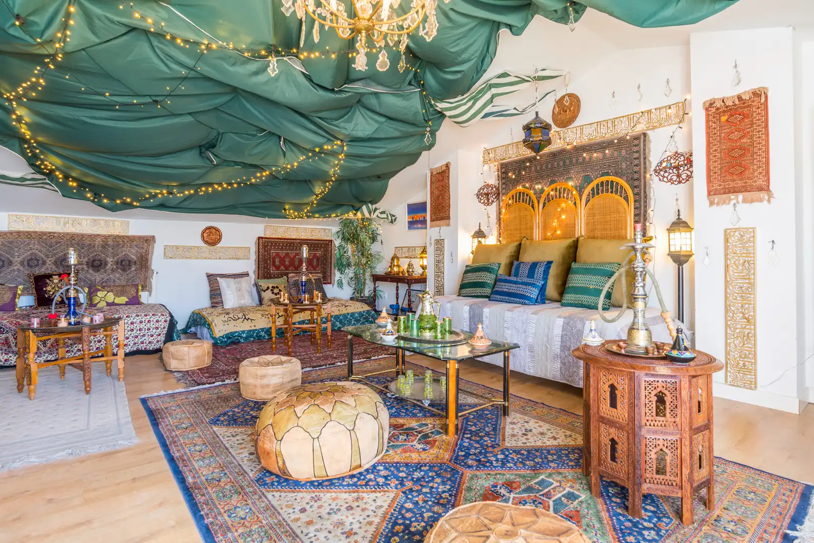 Sala d'estar de Casa adosada en venda en San Agustín del Guadalix amb Aire condicionat, Calefacció i Jardí privat