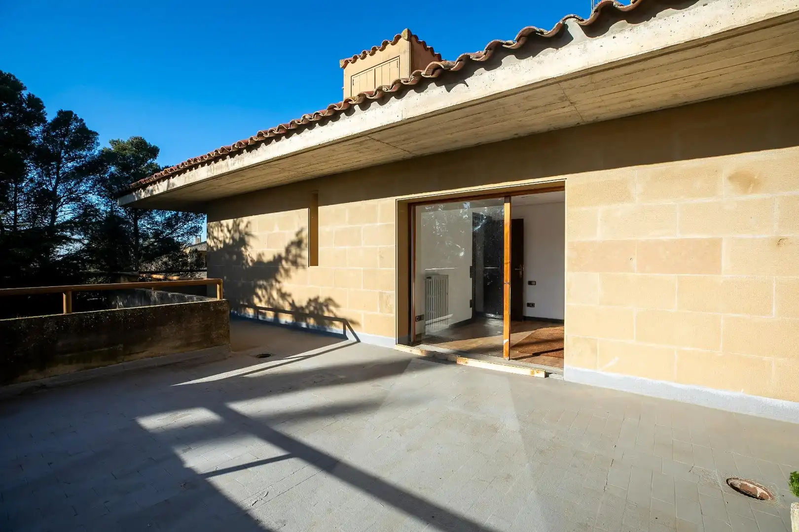 Vista exterior de Casa o chalet en venta en Sádaba con Calefacción, Jardín privado y Terraza