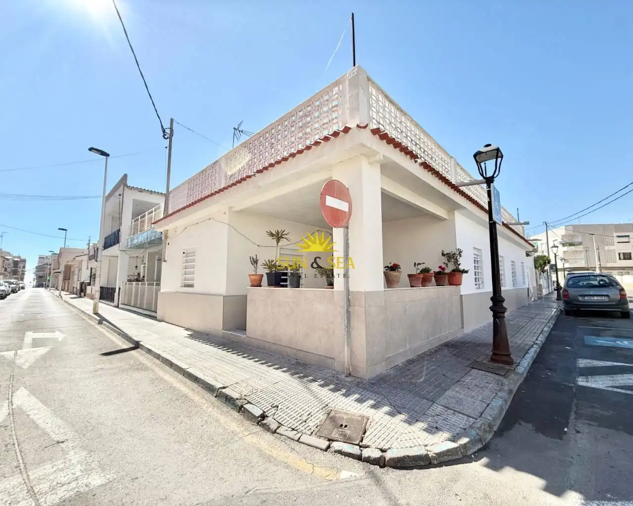 Vista exterior de Casa o chalet en venta en San Pedro del Pinatar con Aire acondicionado, Calefacción y Terraza