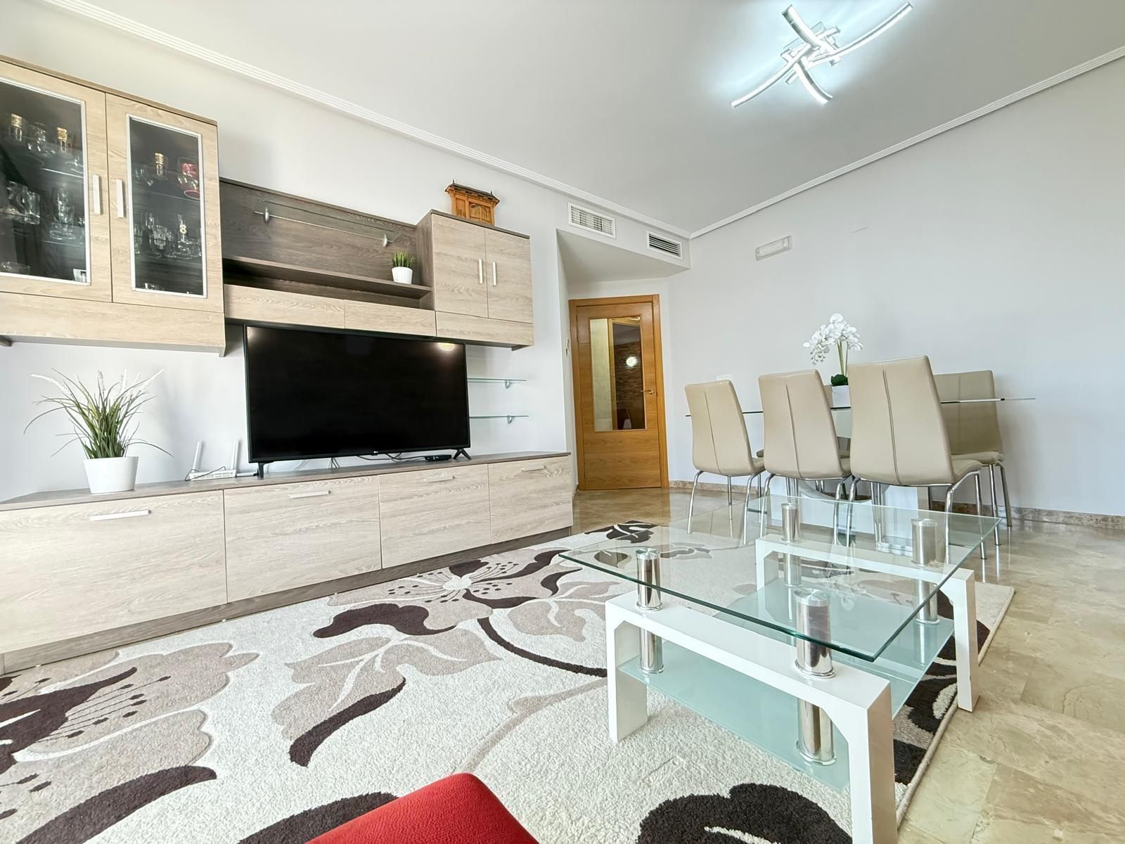 Living room of Flat for sale in Molina de Segura  with Air Conditioner, Storage room and Balcony