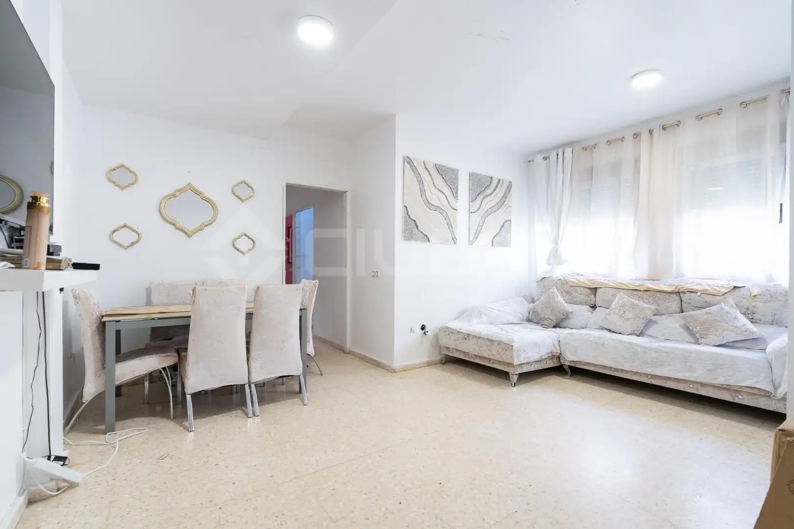 Sala d'estar de Pis en venda en Sevilla