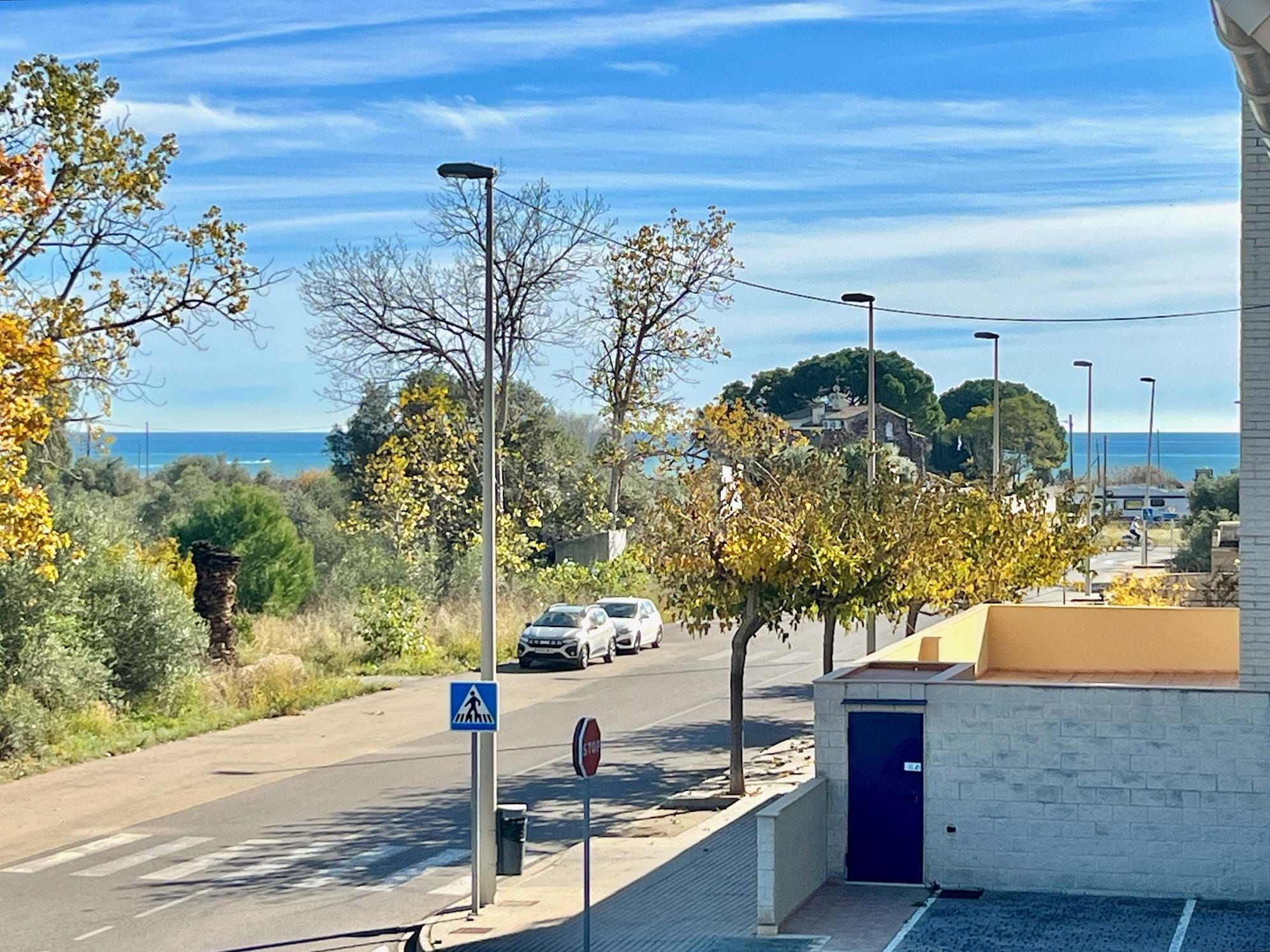 Exterior view of Single-family semi-detached for sale in Torreblanca  with Air Conditioner, Heating and Terrace