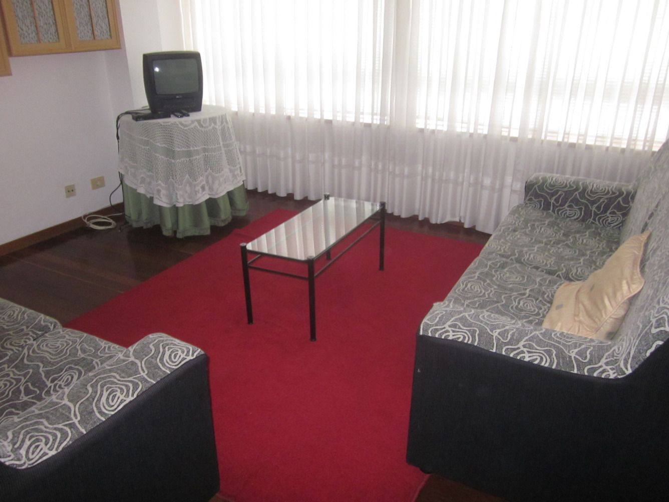 Sala d'estar de Apartament de lloguer en Santiago de Compostela  amb Calefacció i Moblat