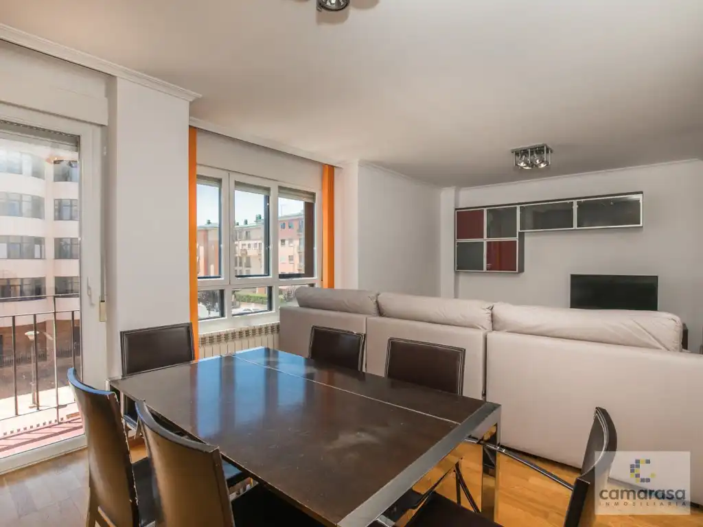 Living room of Flat for rent in Ávila  with Furnished