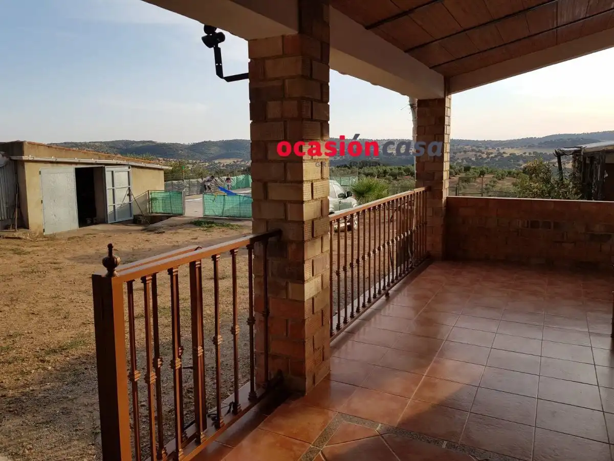 Terraza de Finca rústica en venta en Espiel con Piscina y Amueblado