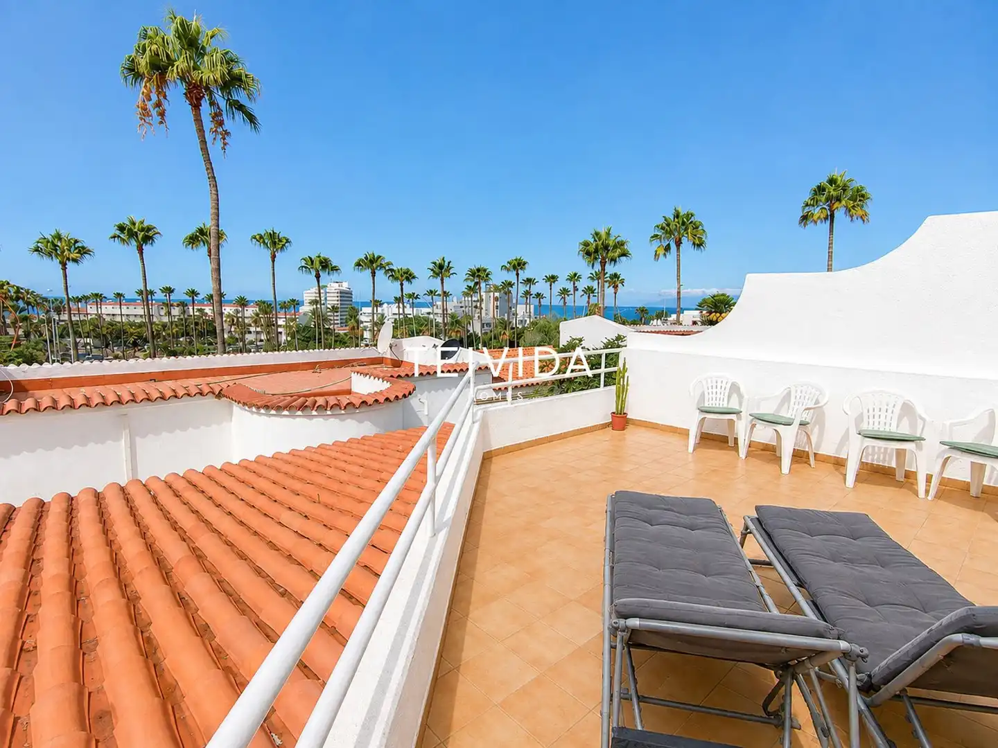 Terrace of Detached homes for sale in Adeje  with Private garden, Swimming Pool and Community pool