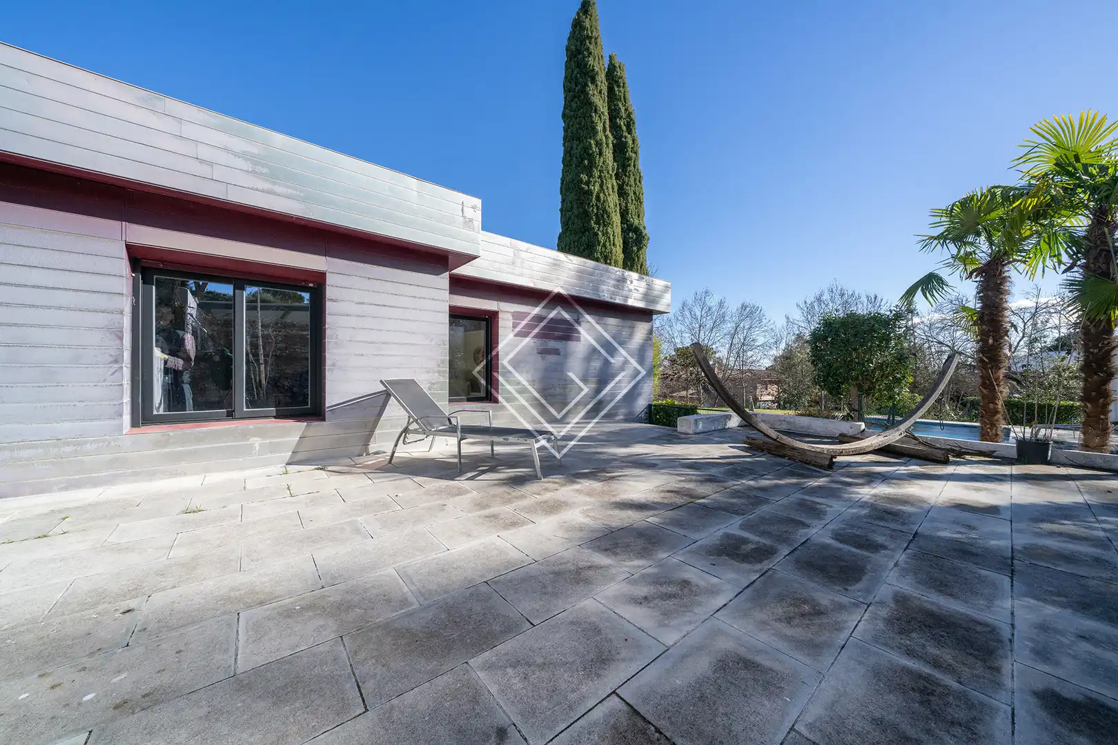 Terrassa de Casa o xalet en venda en Fuente del Fresno amb Aire condicionat, Calefacció i Jardí privat