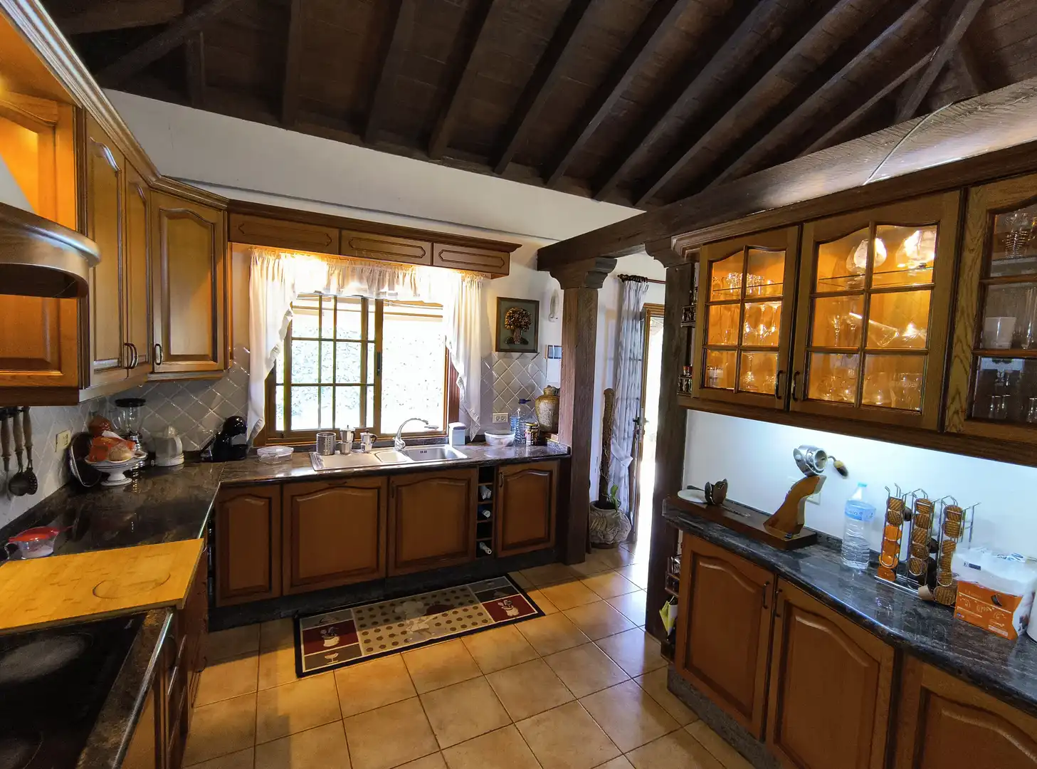 Cocina de Casa o chalet en venta en La Orotava con Jardín privado, Parquet y Terraza
