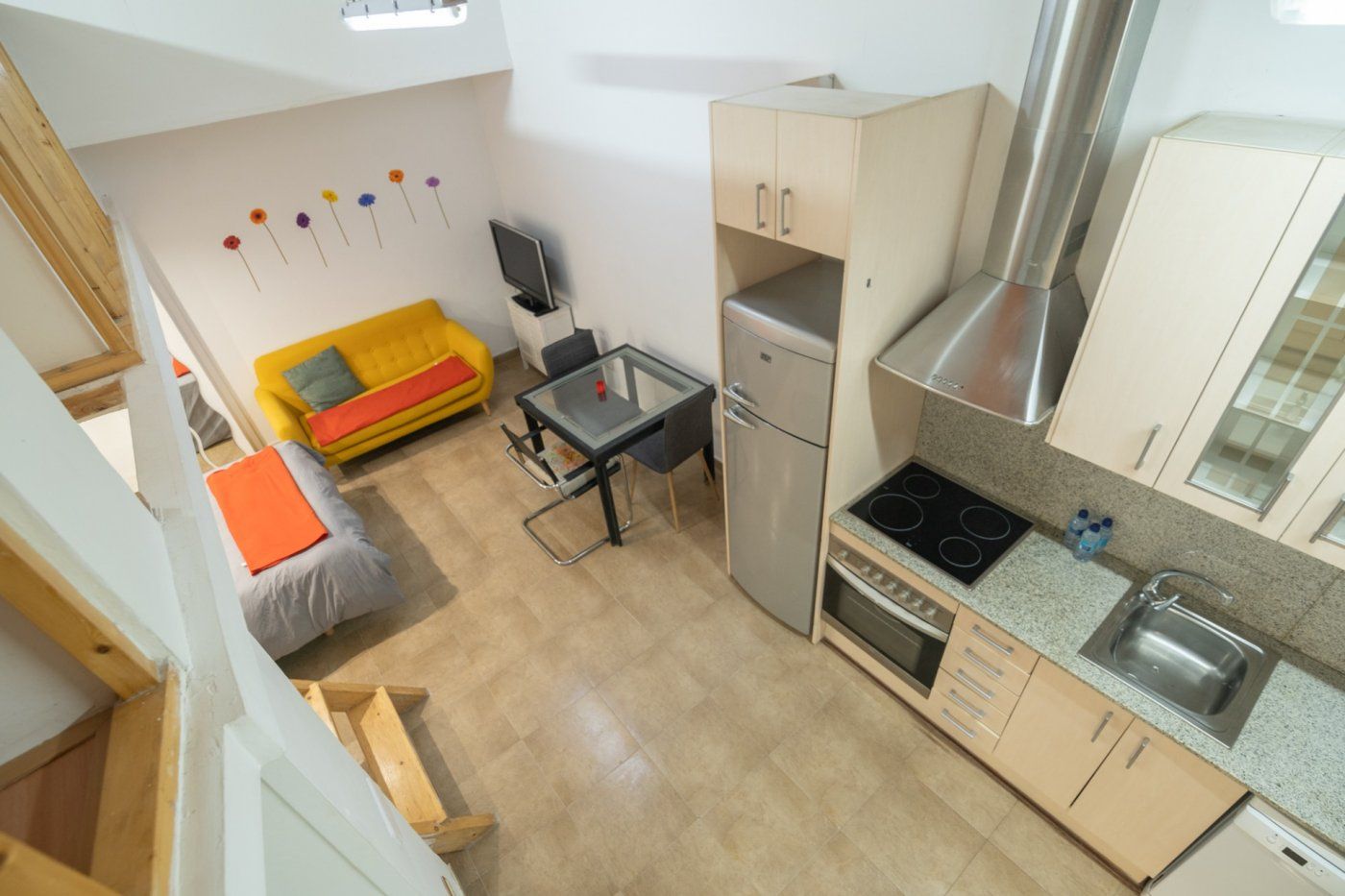 Kitchen of Study for sale in  Barcelona Capital  with Air Conditioner, Heating and Furnished