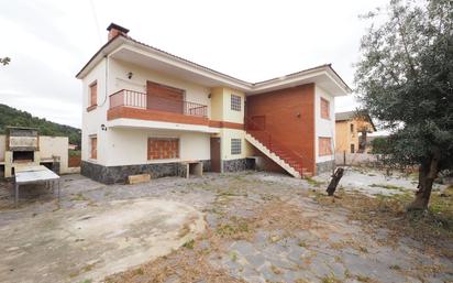 Exterior view of House or chalet for sale in Cànoves I Samalús  with Private garden and Terrace