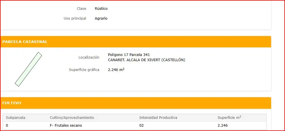 Terreno rústico en venta en Alcossebre, imagen 3