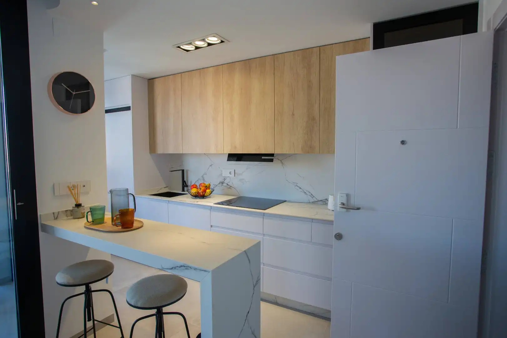 Cocina de Apartamento en venta en San Pedro del Pinatar con Aire acondicionado, Terraza y Balcón