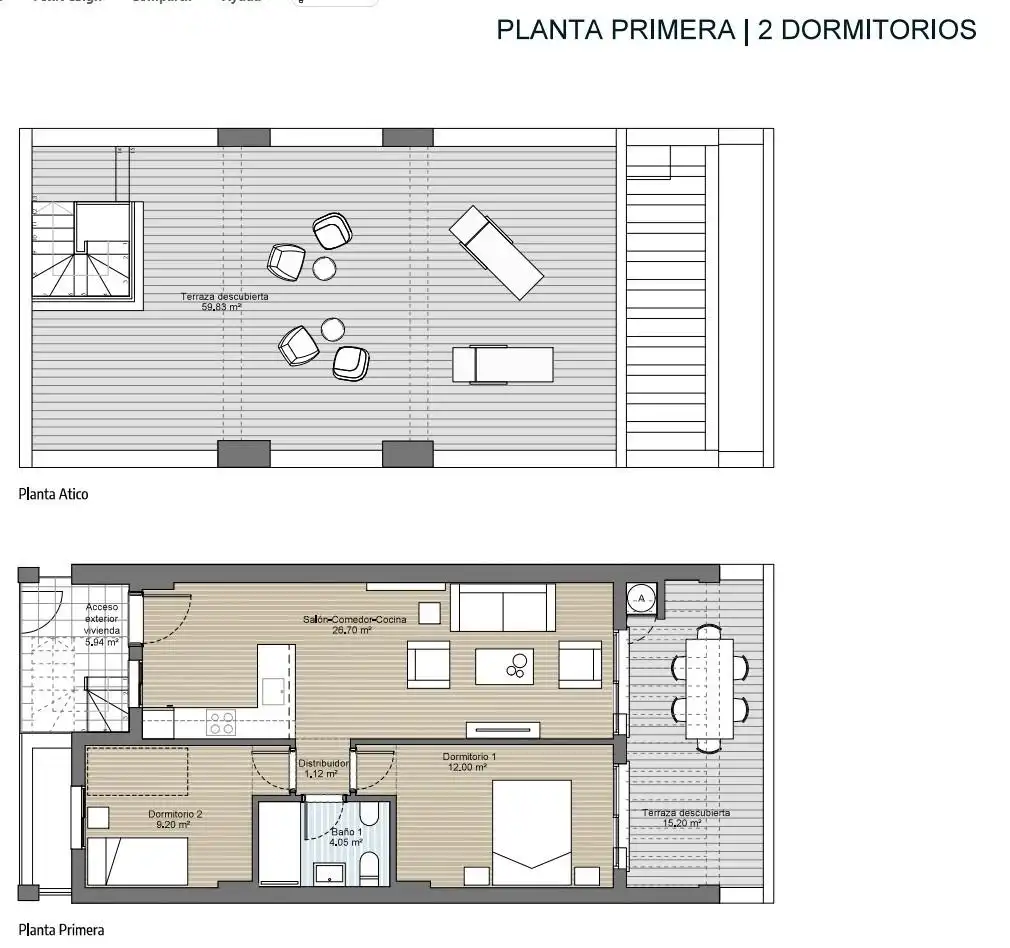 Ático en venta en Zahara de los Atunes con Terraza, Trastero y Piscina comunitaria