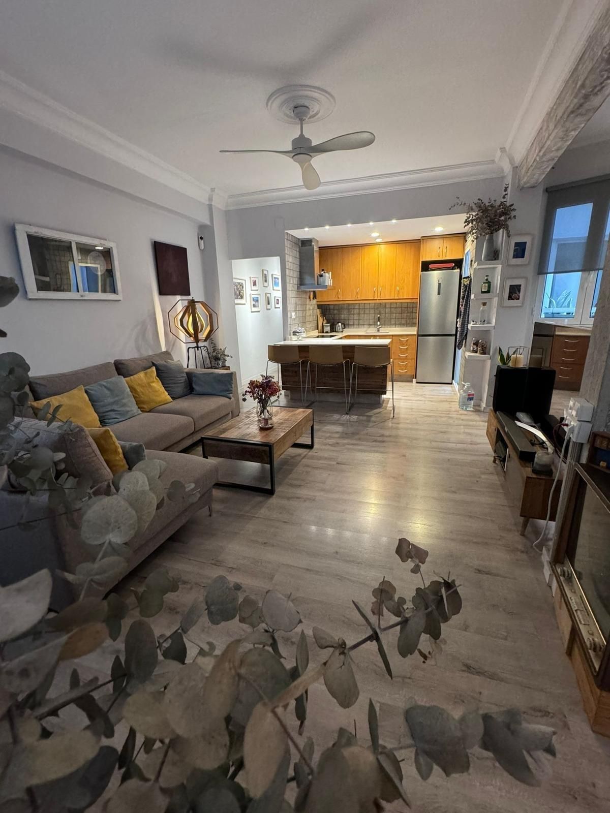 Sala de estar de Piso en venta en  Valencia Capital con Balcón