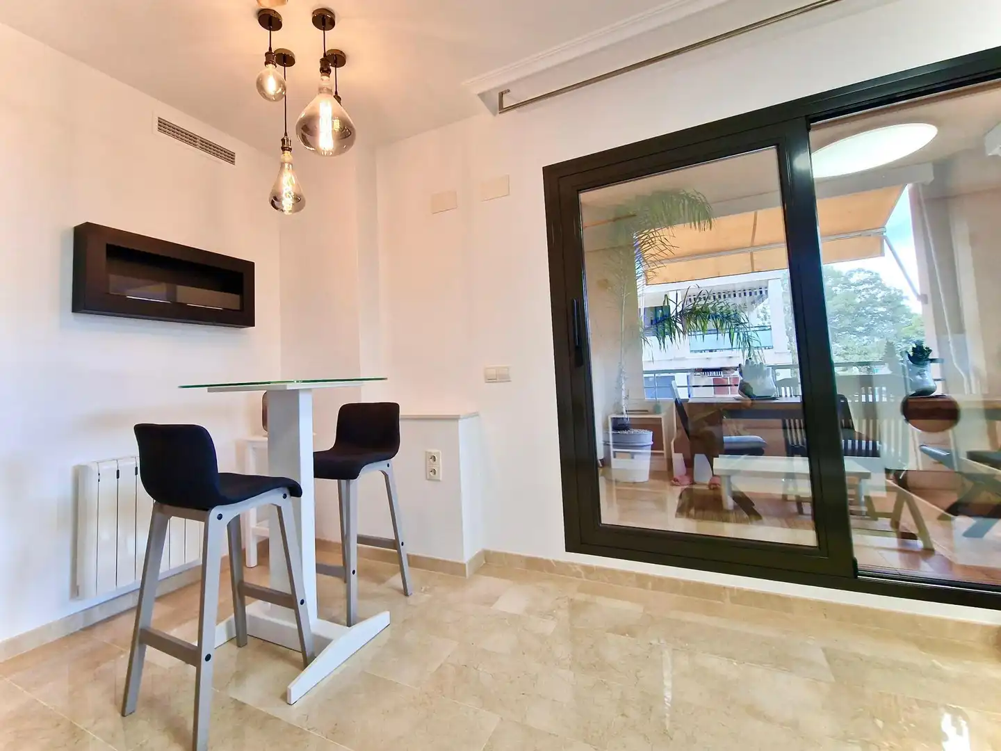 Dining room of Apartments for sale in Dénia  with Air Conditioner, Heating and Private garden