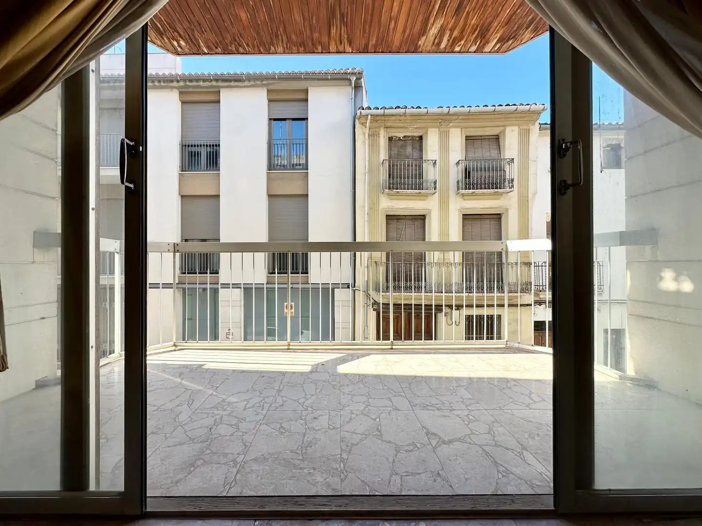 Vista exterior de Piso en venta en Carlet con Terraza