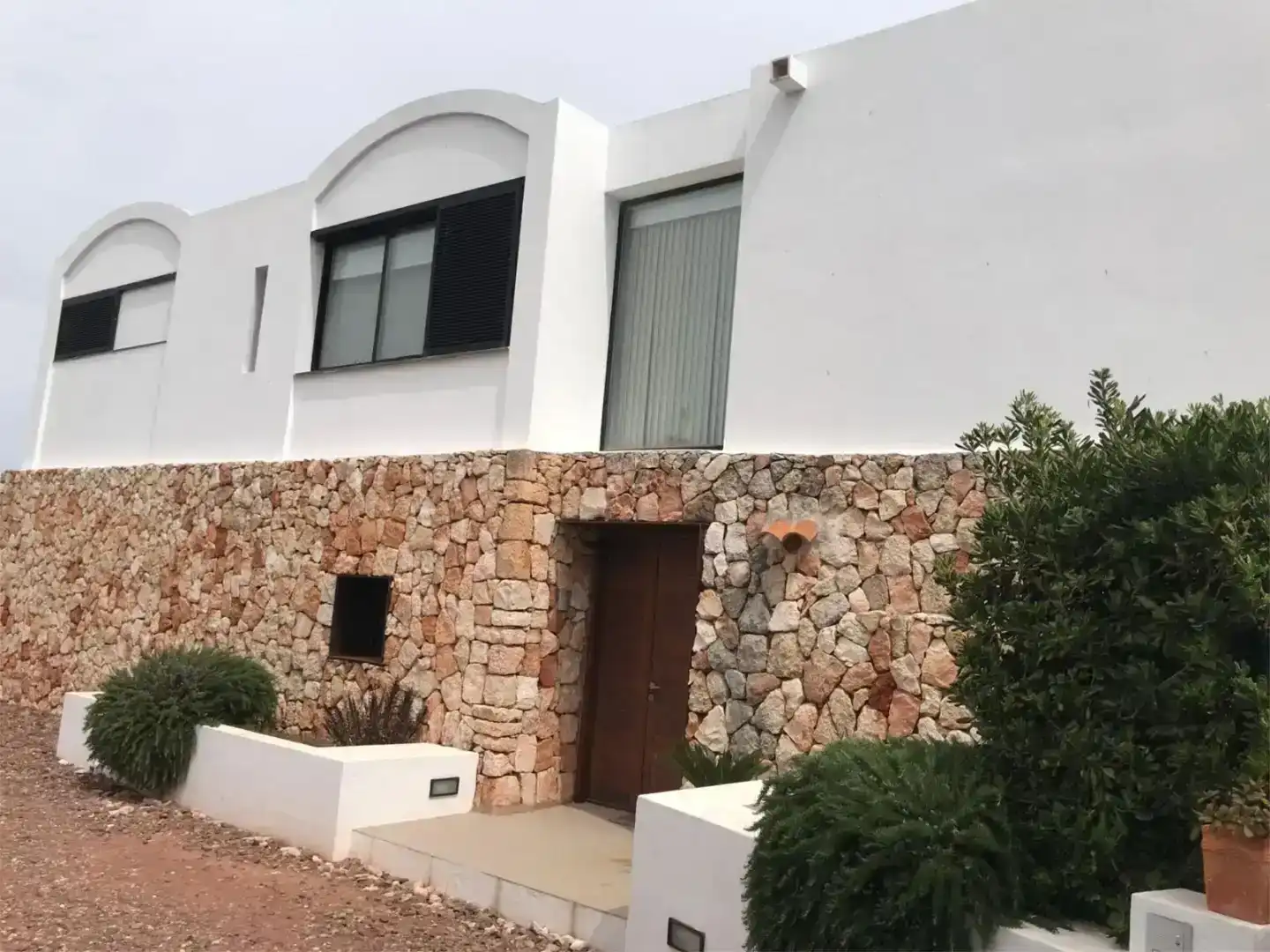 Exterior view of Flat for sale in Ciutadella de Menorca  with Air Conditioner, Private garden and Swimming Pool