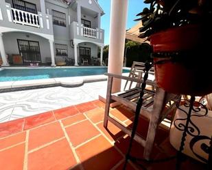 Exterior view of Single-family semi-detached for sale in Torremolinos  with Terrace and Balcony