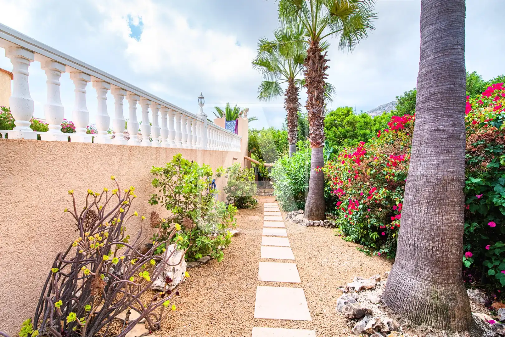 Jardí de Casa o xalet en venda en Calpe / Calp amb Aire condicionat, Calefacció i Jardí privat