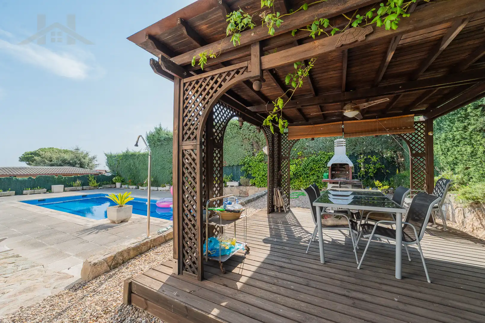Terrassa de Casa o xalet en venda en Valdemorillo amb Aire condicionat, Calefacció i Jardí privat