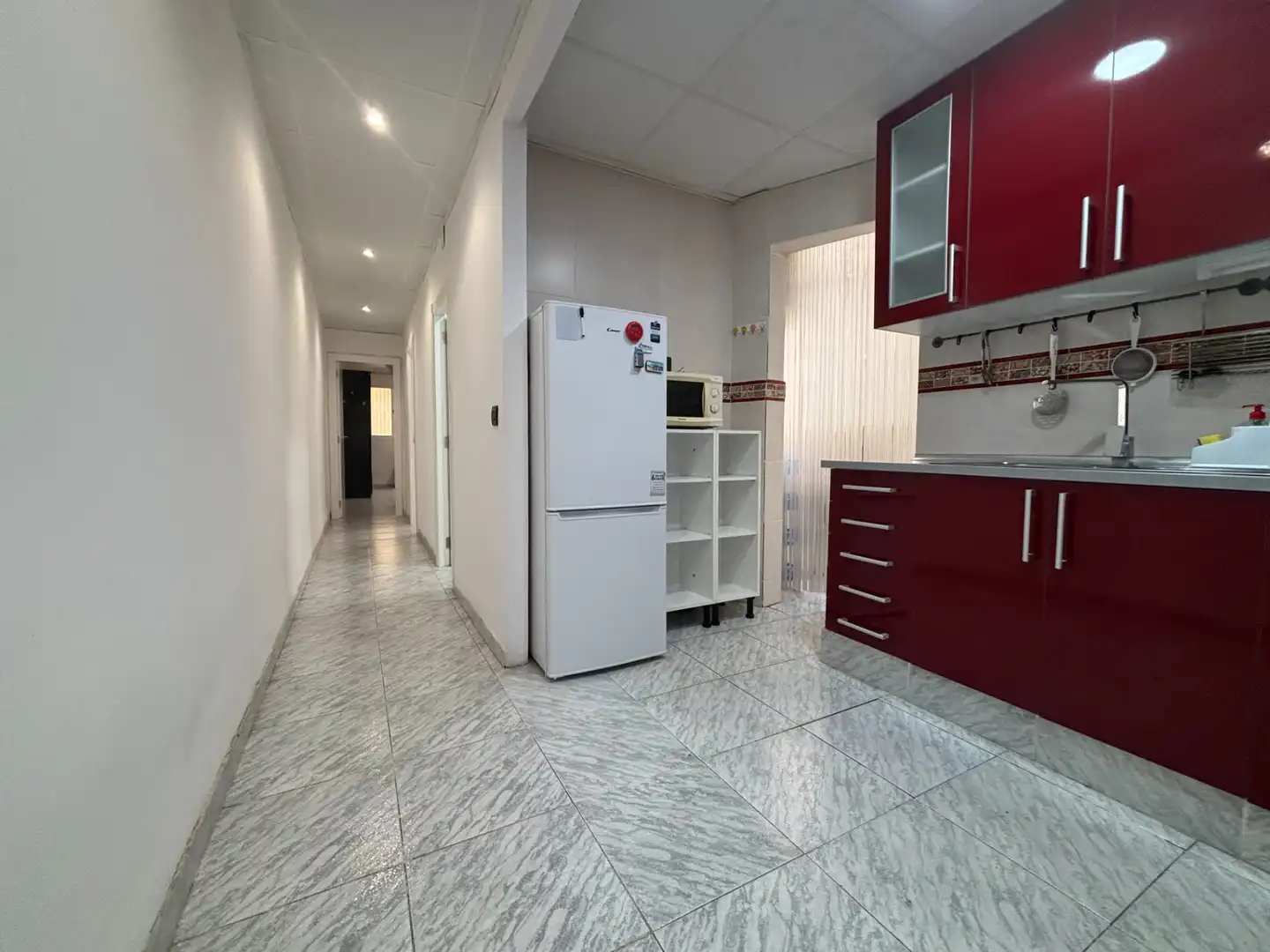 Küche von Wohnung zum Verkauf in Castellón de la Plana / Castelló de la Plana mit Abstellraum, Möbliert und Ofen