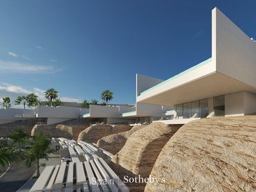 Casa aparellada amb piscina en venda a Calle Extremadura 1