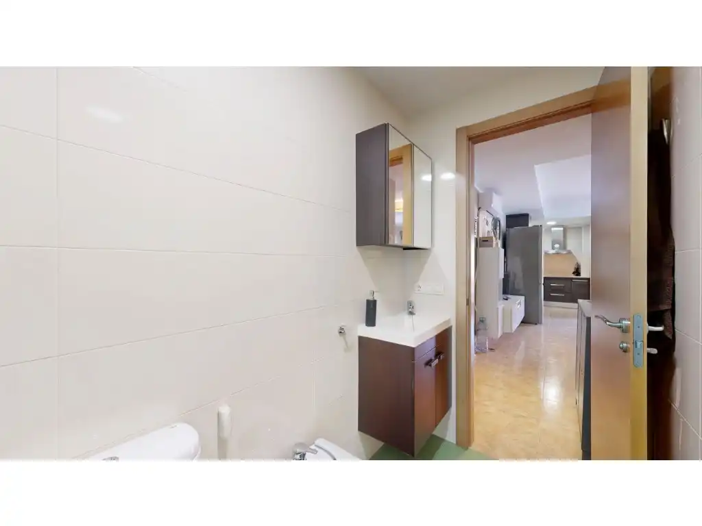 Baño de Apartamento en venta en Chilches / Xilxes con Aire acondicionado, Terraza y Amueblado