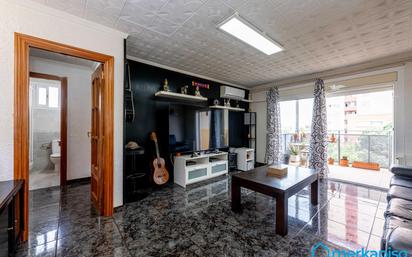 Sala d'estar de Àtic en venda en L'Hospitalet de Llobregat