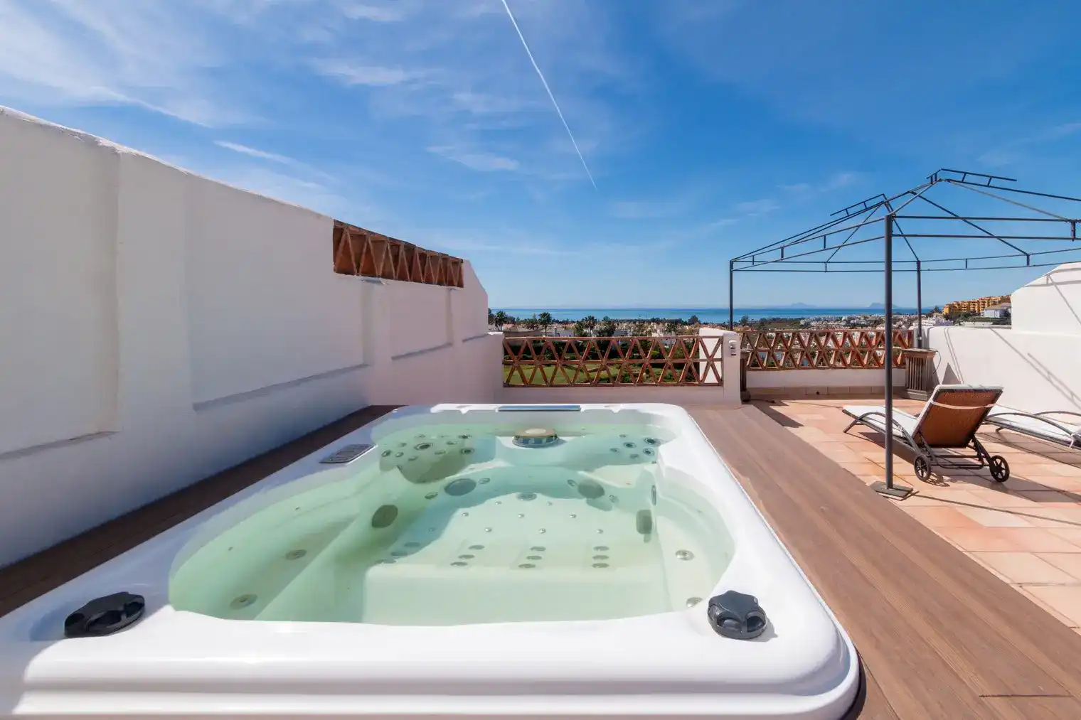 Terraza de Casa adosada en venta en Estepona con Aire acondicionado, Calefacción y Terraza