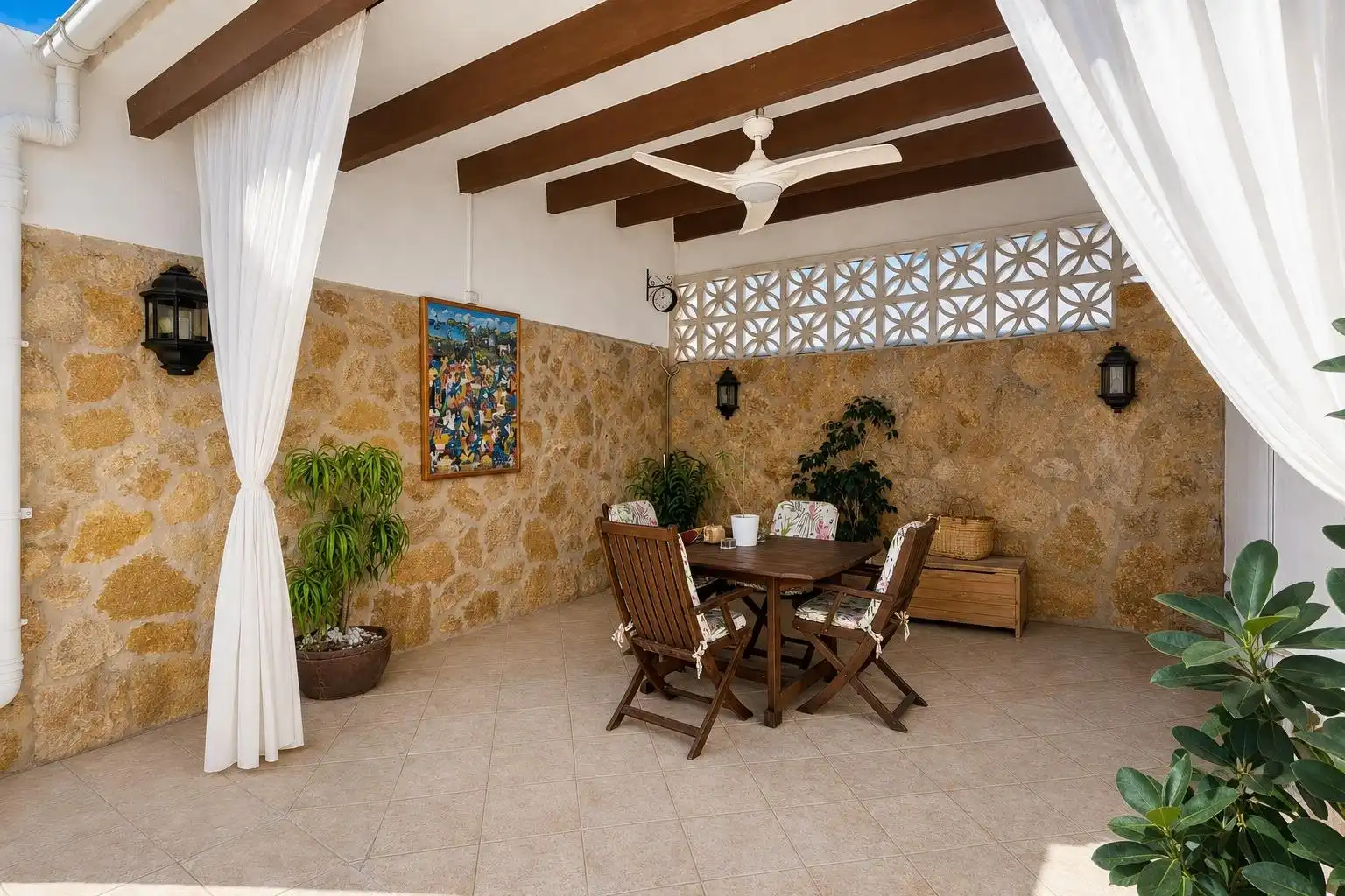 Terrassa de Casa o xalet en venda en Llucmajor amb Aire condicionat, Calefacció i Jardí privat