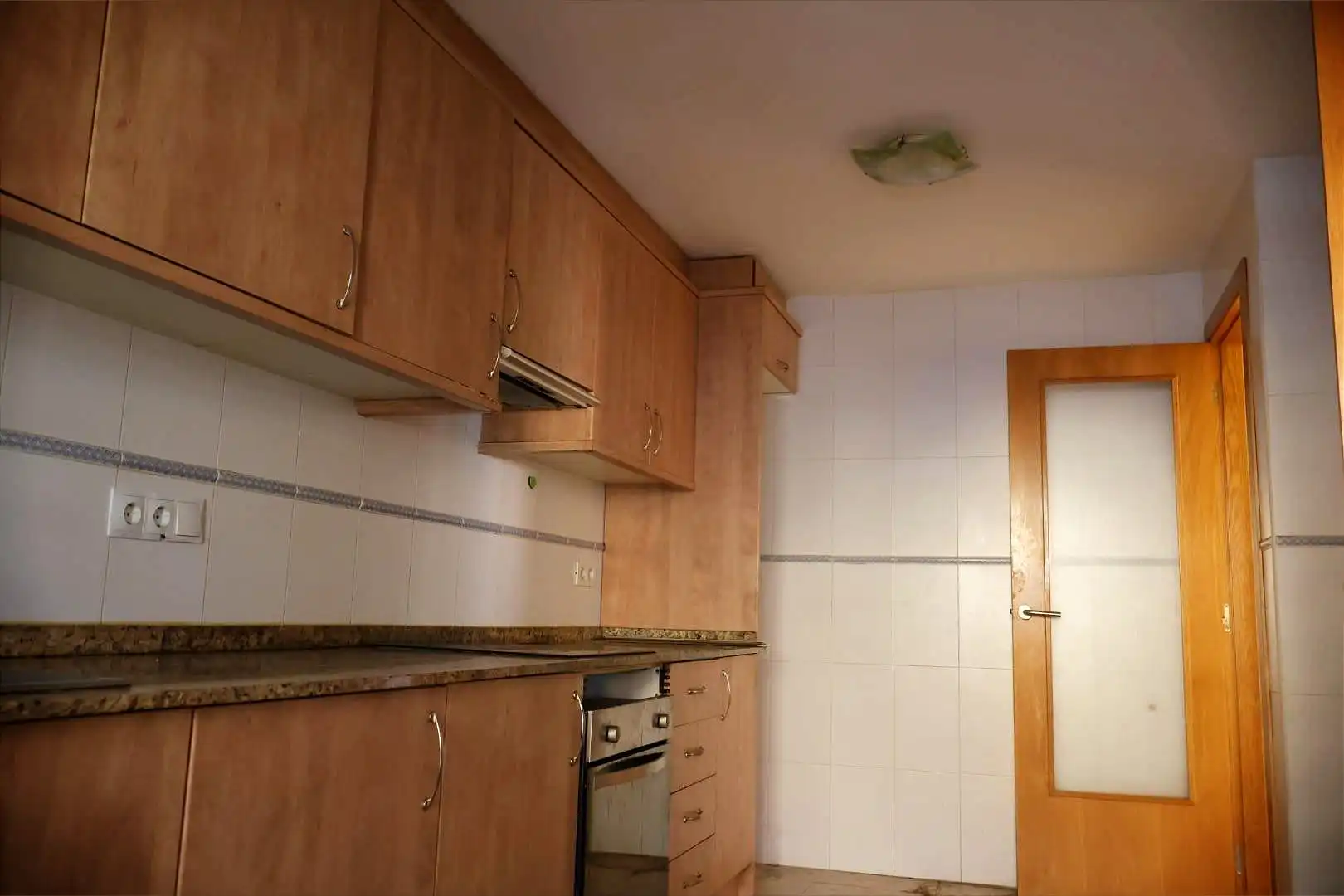 Cocina de Piso en venta en Vall d'Alba con Terraza y Amueblado