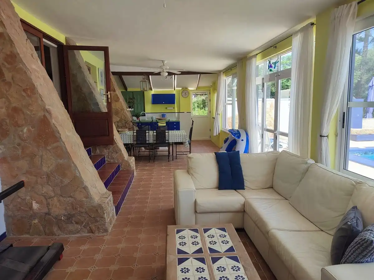 Sala de estar de Casa o chalet en venta en Torre-Pacheco con Aire acondicionado, Jardín privado y Terraza