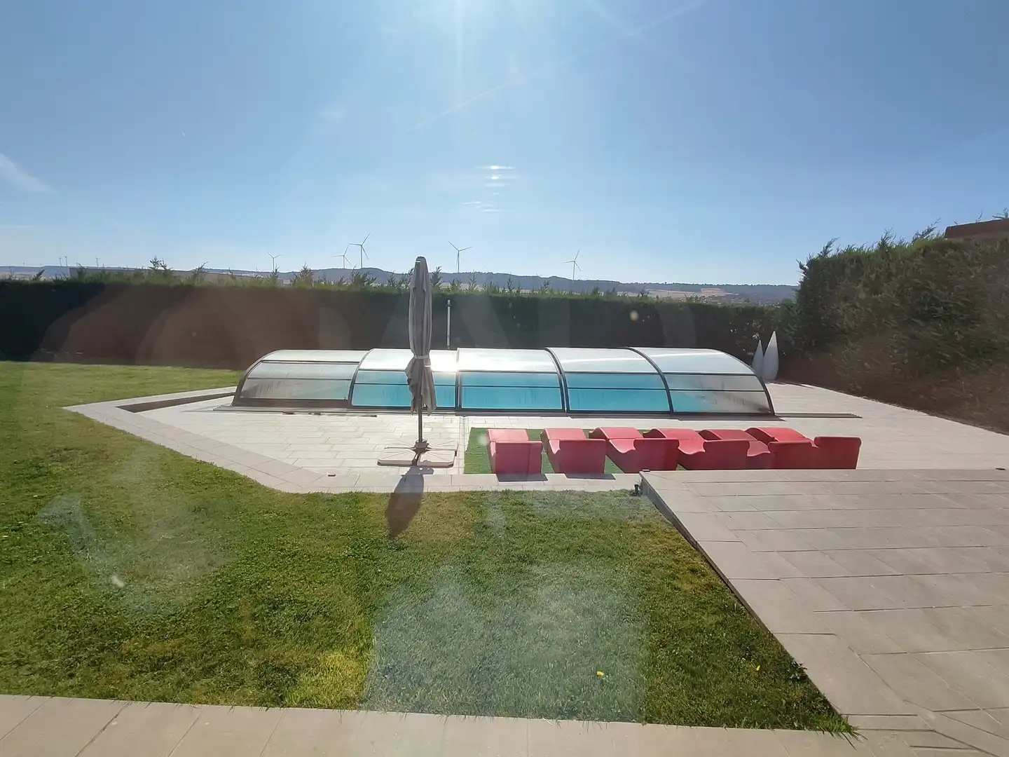 Piscina de Casa o chalet en venta en Villalobón con Aire acondicionado, Calefacción y Terraza