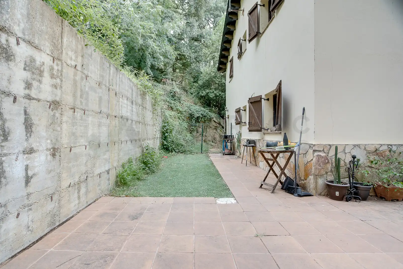 Terrasse von Haus oder Chalet zum Verkauf in Vallgorguina mit Heizung, Privatgarten und Ofen