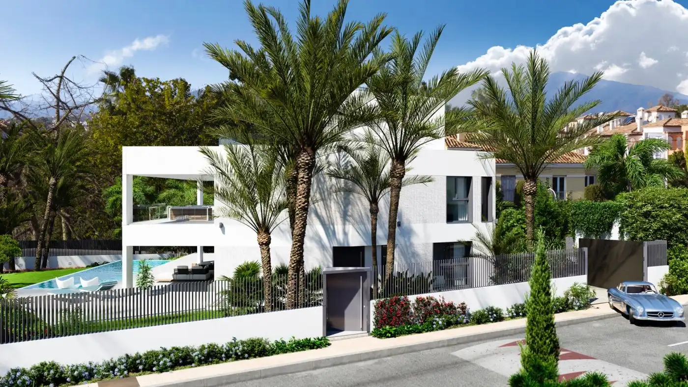 Villa mit Garten zum Verkauf in San Pedro de Alcántara