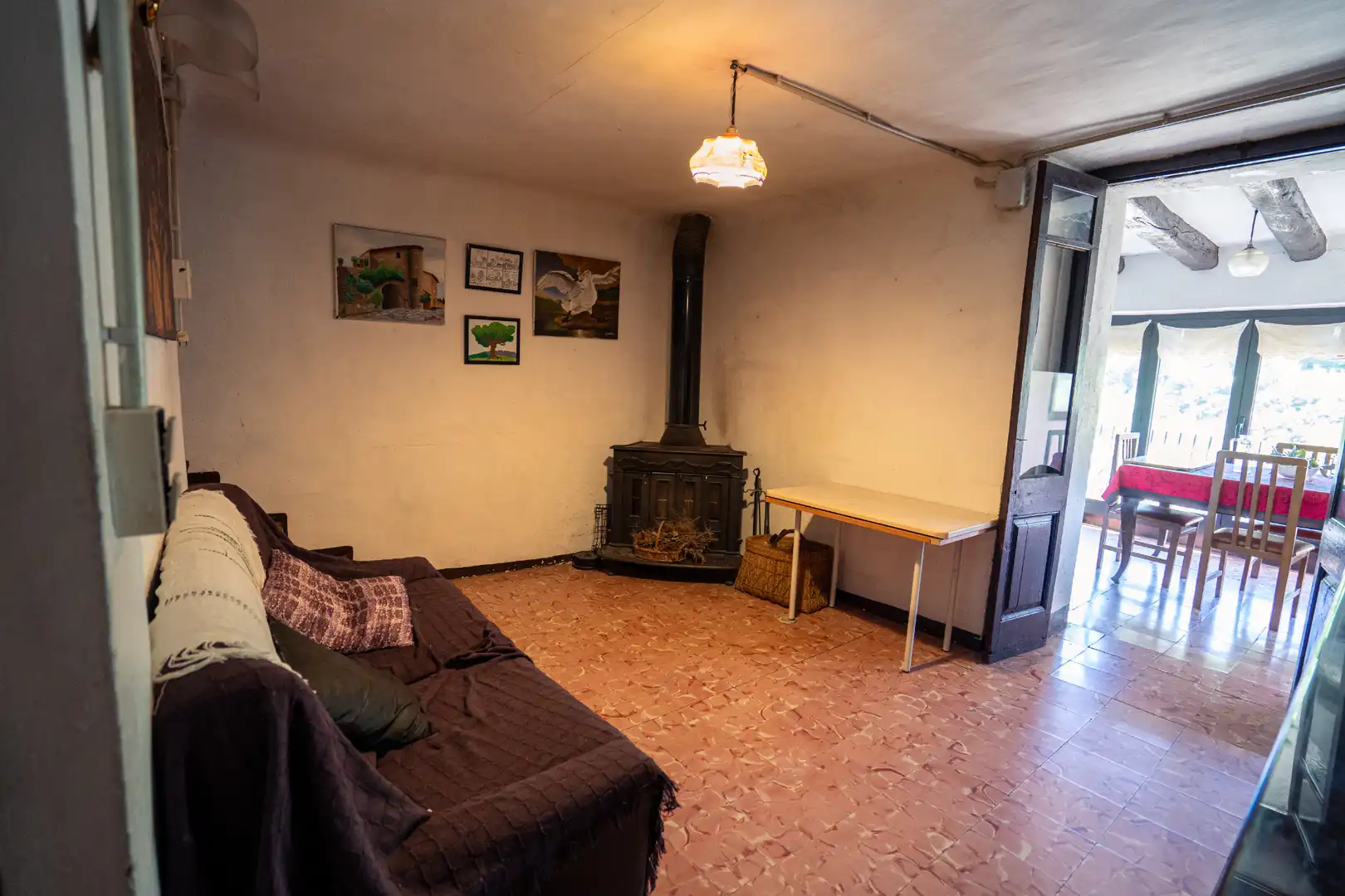 Sala d'estar de Casa adosada en venda en Mura amb Terrassa, Traster i Balcó