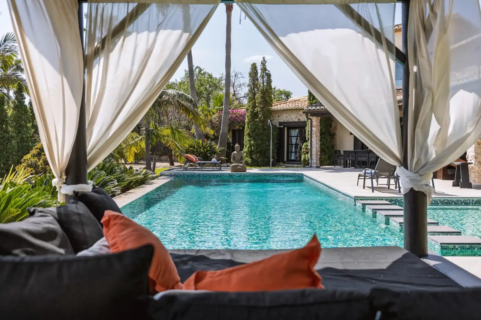 Piscina de Casa o chalet en venta en Beniarbeig con Aire acondicionado, Calefacción y Jardín privado