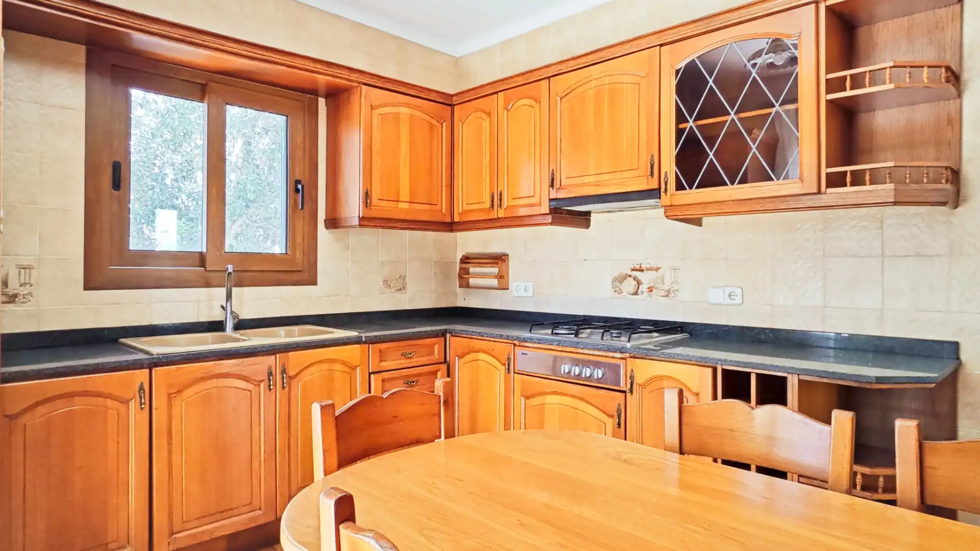 Cuina de Casa o xalet en venda en Felanitx amb Aire condicionat, Jardí privat i Terrassa
